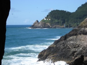 View from the Sea Lion Caves, Florence, Oregon 2010